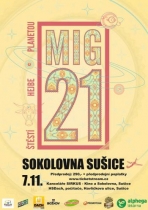 Koncert skupiny mig 21 v rámci turné Štěstí hejbe planetou 2015