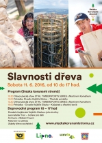 Slavnosti dřeva na Stezce korunami stromů 2016